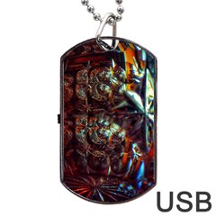 Chamber Of Reflection Dog Tag Usb Flash (two Sides) by okhismakingart