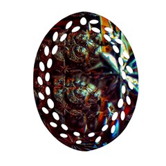 Chamber Of Reflection Oval Filigree Ornament (two Sides) by okhismakingart