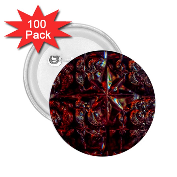 Crystal Star  2.25  Buttons (100 pack) 