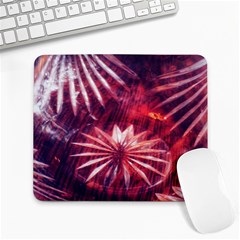 Faded Crystal Flower Large Mousepads by okhismakingart