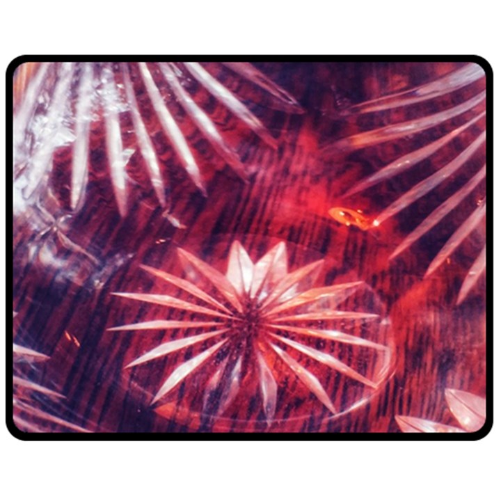 Faded Crystal Flower Fleece Blanket (Medium) 