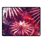 Faded Crystal Flower Fleece Blanket (Small) 50 x40  Blanket Front