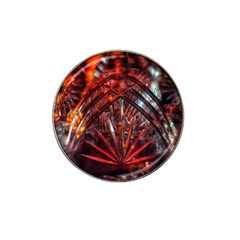 Double Crystal Daisy Hat Clip Ball Marker (4 Pack) by okhismakingart