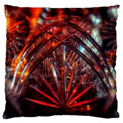 Double Crystal Daisy Large Cushion Case (one Side) by okhismakingart