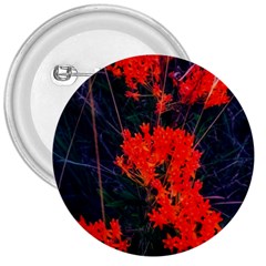 Neon Orange Butterfly Weed 3  Buttons by okhismakingart