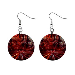 Glass Geometries  Mini Button Earrings by okhismakingart