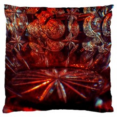 Glass Geometries  Large Cushion Case (one Side) by okhismakingart