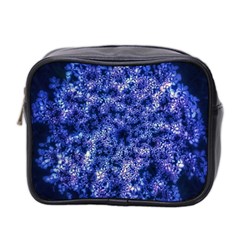 Queen Annes Lace In Blue Mini Toiletries Bag (two Sides) by okhismakingart