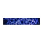 Queen Annes Lace in Blue Flano Scarf (Mini) Front