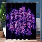 Queen Annes Lace in Purple and White Shower Curtain 60  x 72  (Medium)  60 x72  Curtain