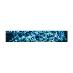 Queen Annes Lace In Neon Blue Flano Scarf (mini)