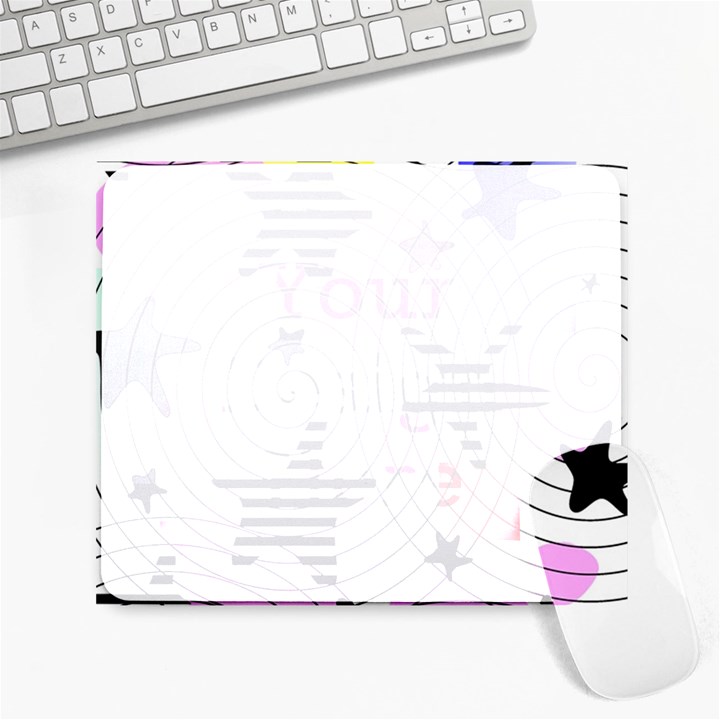 Stars and Spirals Large Mousepads