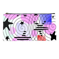 Stars And Spirals Pencil Cases by okhismakingart