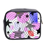 Stars and Spirals Mini Toiletries Bag (Two Sides) Back