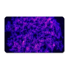 Queen Annes Lace In Blue And Purple Magnet (rectangular) by okhismakingart