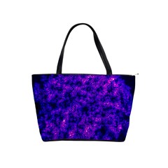 Queen Annes Lace In Blue And Purple Classic Shoulder Handbag by okhismakingart