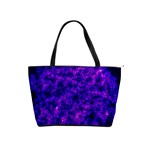 Queen Annes Lace in Blue and Purple Classic Shoulder Handbag Front