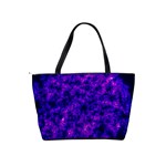 Queen Annes Lace in Blue and Purple Classic Shoulder Handbag Back