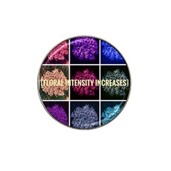 Floral Intensity Increases  Hat Clip Ball Marker (10 Pack) by okhismakingart