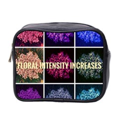 Floral Intensity Increases  Mini Toiletries Bag (two Sides) by okhismakingart