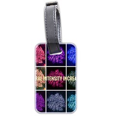 Floral Intensity Increases  Luggage Tags (two Sides) by okhismakingart