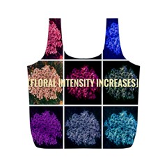 Floral Intensity Increases  Full Print Recycle Bag (m) by okhismakingart