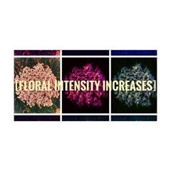 Floral Intensity Increases  Yoga Headband by okhismakingart