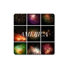 America Square Magnet by okhismakingart