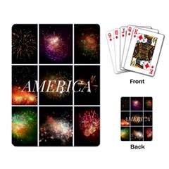 America Playing Cards Single Design by okhismakingart