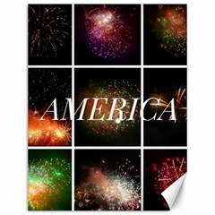 America Canvas 12  X 16  by okhismakingart