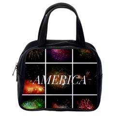 America Classic Handbag (one Side) by okhismakingart