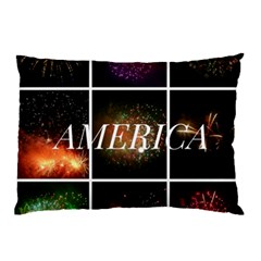 America Pillow Case by okhismakingart