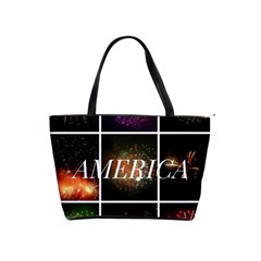 America Classic Shoulder Handbag by okhismakingart