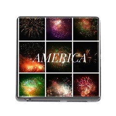 America Memory Card Reader (square 5 Slot) by okhismakingart