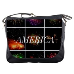 America Messenger Bag by okhismakingart