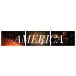 AMERICA Small Flano Scarf Front