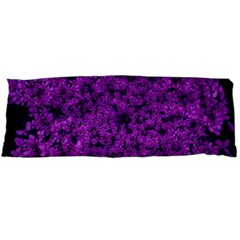 Queen Annes Lace In Purple Body Pillow Case (dakimakura) by okhismakingart