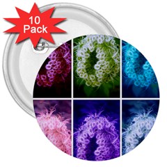 Closing Queen Annes Lace Collage (horizontal) 3  Buttons (10 Pack)  by okhismakingart