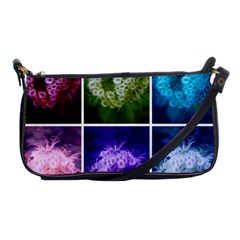 Closing Queen Annes Lace Collage (horizontal) Shoulder Clutch Bag by okhismakingart