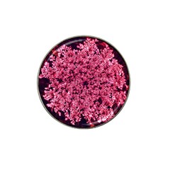 Queen Annes Lace In Red Part Ii Hat Clip Ball Marker (10 Pack) by okhismakingart