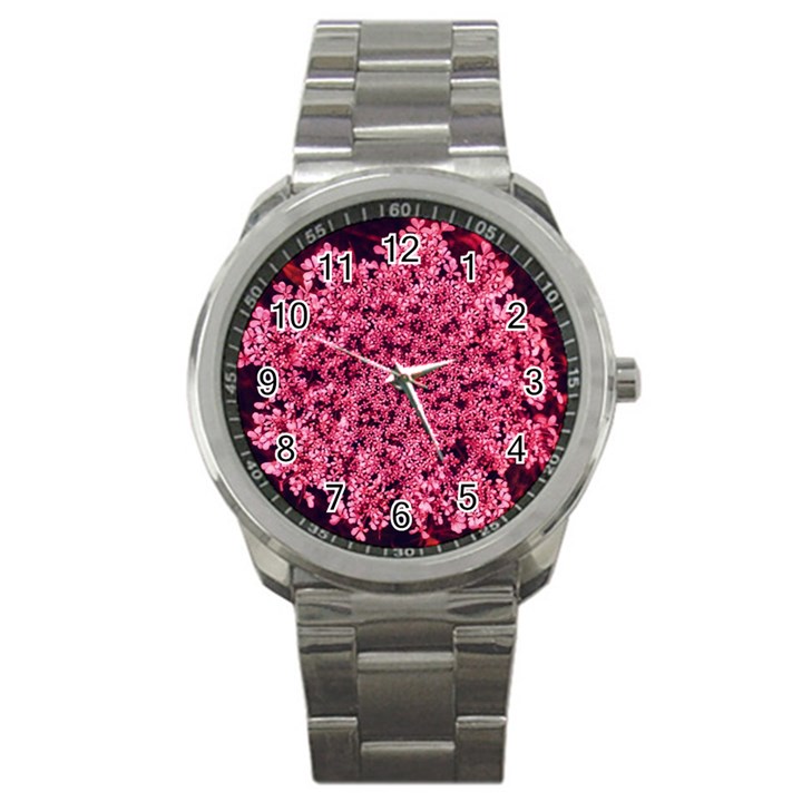 Queen Annes Lace in Red Part II Sport Metal Watch