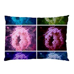 Closing Queen Annes Lace Collage (vertical) Pillow Case (two Sides) by okhismakingart