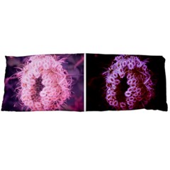 Closing Queen Annes Lace Collage (vertical) Body Pillow Case (dakimakura) by okhismakingart