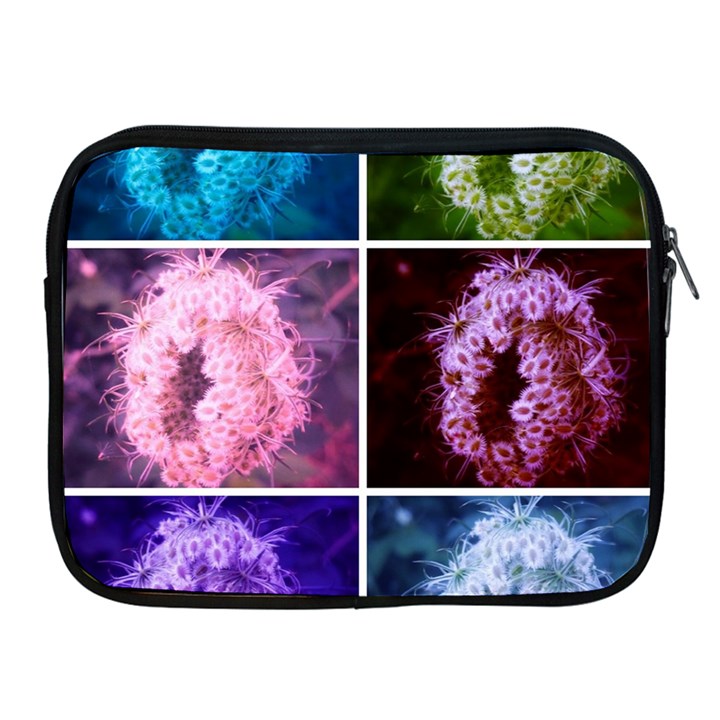 Closing Queen Annes Lace Collage (Vertical) Apple iPad 2/3/4 Zipper Cases