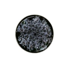 Queen Annes Lace In White Hat Clip Ball Marker (4 Pack) by okhismakingart