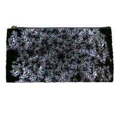 Queen Annes Lace In White Pencil Cases by okhismakingart