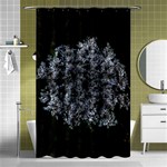 Queen Annes Lace in White Shower Curtain 48  x 72  (Small)  Curtain(48  X 72 ) - 42.18 x64.8  Curtain(48  X 72 )