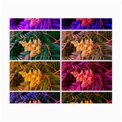 Sideways Sumac Collage Small Glasses Cloth by okhismakingart