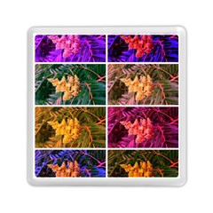 Sideways Sumac Collage Memory Card Reader (square)