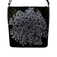 Queen Annes Lace Original Flap Closure Messenger Bag (l) by okhismakingart